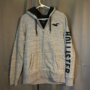 Hollister Hooded Sherpa Fleece full zip